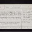 Kirkpatrick-Fleming, NY27SE 7, Ordnance Survey index card, page number 1, Recto