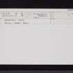 Kirtleton House And Outbuildings, NY28SE 18, Ordnance Survey index card, Recto