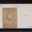 Birrens Hill, NY28SW 9, Ordnance Survey index card, page number 1, Recto