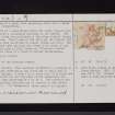 Gilnockie Castle, NY37NE 4, Ordnance Survey index card, page number 2, Verso