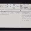 'Coome', NY37SW 5, Ordnance Survey index card, page number 1, Recto
