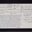 Terrona, NY38NE 8, Ordnance Survey index card, page number 1, Recto