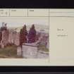 Langholm, Old Parish Church And Burial-Ground, NY38SE 4, Ordnance Survey index card, page number 1, Recto
