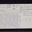 Unthank, NY39SE 5, Ordnance Survey index card, page number 1, Recto