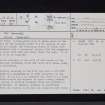 The Haunches, NY48SW 5, Ordnance Survey index card, page number 1, Recto
