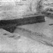 View looking SE of trench PC I with scale for Old Windsor, Kingsbury, Berkshire, England. 