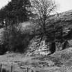 View of caves, from SE.