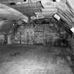 Interior.
Beer and wine store, view of attic.