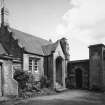 View of E lodge from NW