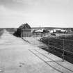 General view of boat house and ramp from WNW