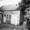 View from SE of S range of stable block (to N of house).