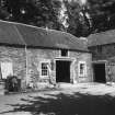 View of corner section of stables.