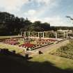 Formal garden, view from SE