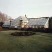 General view of large greenhouse from S.