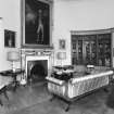 Paxton House, interior.  Principal floor.  Library, view from South West.