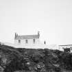 General view, showing lighthouse to the right and the foghorn engine house to the left.