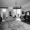 Interior. View of drawing room from NE