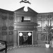 Interior.
Ground floor, entrance hall, detail of fireplace.