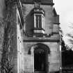 Detail of entrance porch.