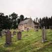 General view from ESE showing church in graveyard