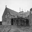 View from NE showing vestry extension