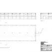 Eastriggs, Explosives Magazine R34: Plan and section X-X1 and Y-Y1