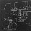Photographic copy of undated block plan of factory, copied from Aimers McLean Collection (1-Feb-1995)