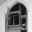 Interior.
View of organ frame.