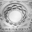 Interior.
Detail of first floor bed chamber ceiling.