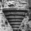 Detail of stair turret corbelling.