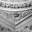 Interior.
Detail of dressing room cornice.