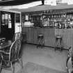 Interior. Public Bar from S showing the bar counter