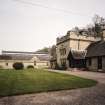 View of dairy cottages from WNW