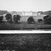 Copy of historic photograph showing general view from SE across the Tweed.