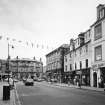 General view of SW end of High Street from NE.