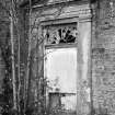 View of entrance door.