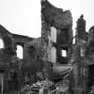 Minto House, interior during demolition
View of burnt out interior from South, showing former saloon to left and principal stair in the centre