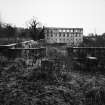 Minto House, during demolition
View of North range from West with terrace in foreground
