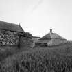 View from SW of granary and bothy.