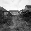 General view from SE of threshing barn.