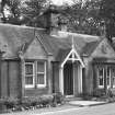 View of lodge from W.