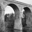 Detail of the central arches of the Roxburgh Railway Viaduct from the South West