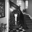 Interior.
Timber staircase, general view.