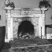 Interior.
Ground floor, lounge, detail of fireplace.