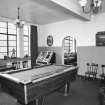 Interior.
Pool room, view from SW showing 1930's windows.