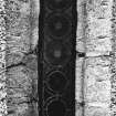 Detail of original twelfth century window in NW elevation of chancel.