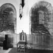 Interior.
Chancel, view of NW wall showing original twelfth century windows.