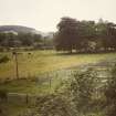 Traquair House, gardens
View of grazed parkland