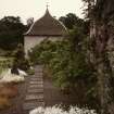 Traquair House, garden
View of South terrace