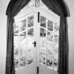 Interior.
Ground floor, dining room, detail of French doors.